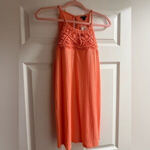 Torrid Coral Macrame Tank Size 1